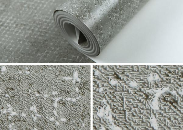 0.53*10M Non-woven Soundproof  Green Color Contemporary Wall Coverings