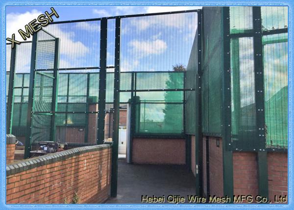 358 Welded Wire Mesh Fence Panels , Garden Wire Fencing 3 Meter Height