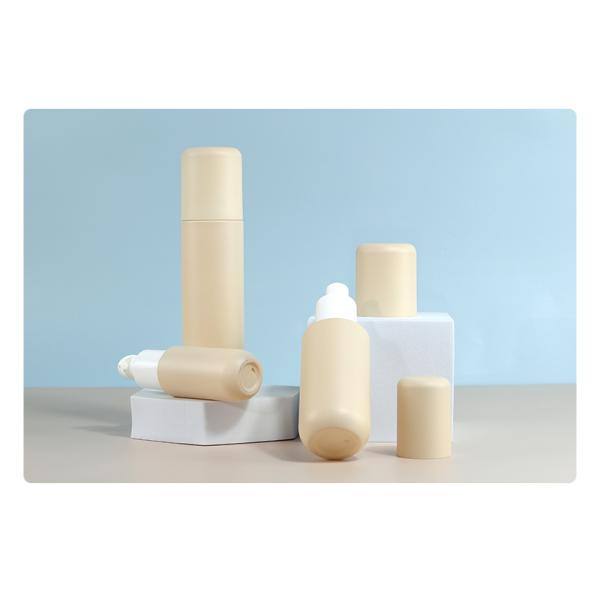 PETG Contenedores de cremas cosméticas Tipo de sellado Botellas para el cuidado de la piel Embalaje