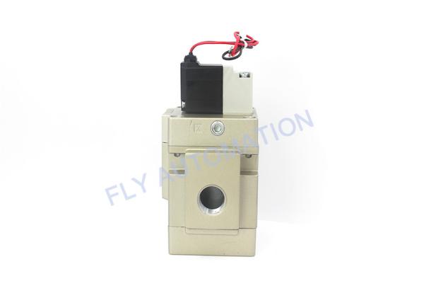 Piloto pneumático Operated Poppet Type da liga de alumínio de válvula de solenoide DC24V da maneira de SMC VG342-5-G-04A 3