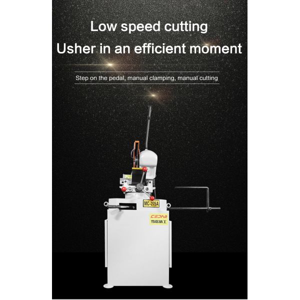 Round Pipe And Square Pipe Cutting Machine 275A Manual Pipe Cutting Machine