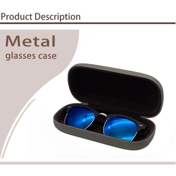 Leather Kids Hot Stamping Logo  Custom Glasses Cases Set