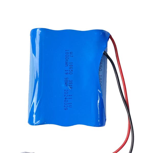 ODM 18650 Bateria de lítio 7.4V 1800mah 3.7V 18650 Bateria