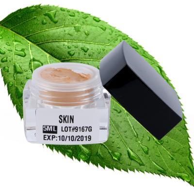 Descasque pigmentos cosméticos naturais da tatuagem/tinta permanente da sobrancelha