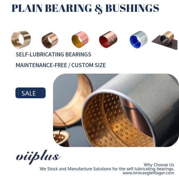 Connecting Rod Bimetal Sleeve Bushes Steel CuPb30 with Lubricating Grooves 700