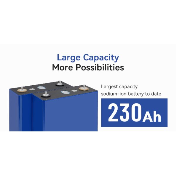 High Quality Sodium Ion Battery Prismatic Cell 3.1V 230Ah SIB Battery for Energy Storage System