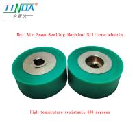 Customized High Heat-Resistant 350 Grey Silicone Wheels for YF 301 H H Sewing Hot Air Seam Sealing Machine