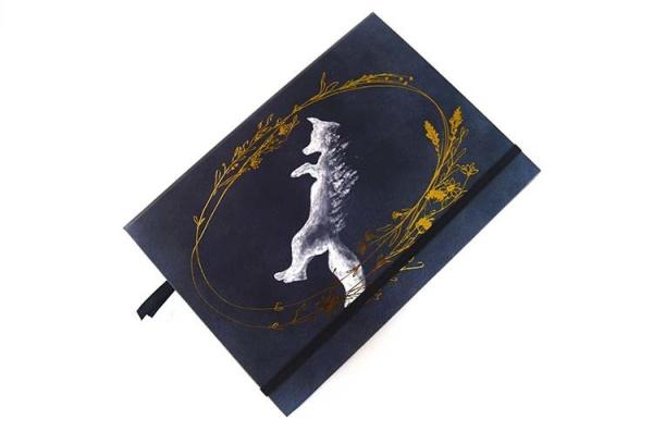 Paper Cover Hardcover Notebook Printing Gold Foil Diary A5 Hardbound Notebook