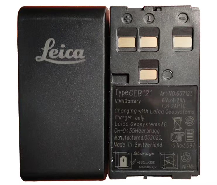 Станции 6V итога батареи 4200mAh TPS400 Leica Geb121