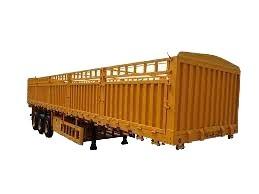 CIMC Promotional 40 Ton Cargo Trailer High Intensity Chinese Cargo Fence Semi Trailer