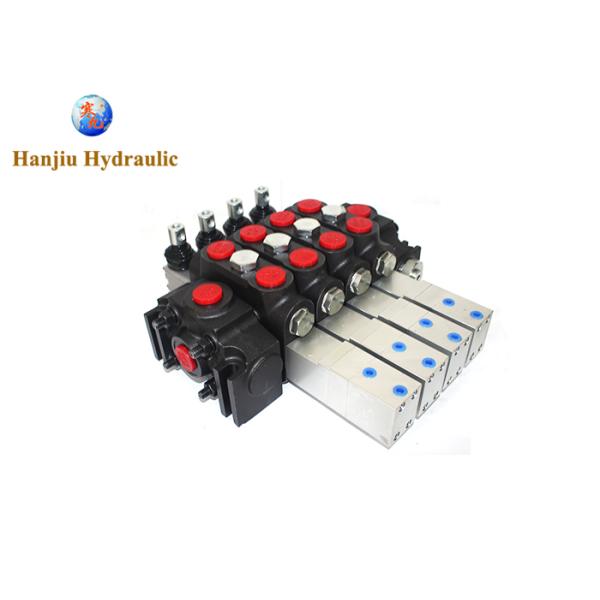 DCV140 -4 Hydraulic High Pressure Valve Pneumatic Sectional Directional Valve