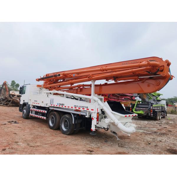 ZOOMLION 2013 Year Concrete Pump Truck 38 M For Sale Used But Stable Condition