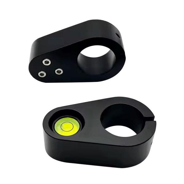 Pole Bubble Vial Holder 5 PCS Set for Diameter Pole Compatible with Total Station GPS RTK GNSS