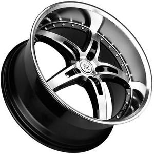 2-piece forged wheels 22 inch deep lip 4*4  6x139.7 For Land Cruiser Prado Big Lip