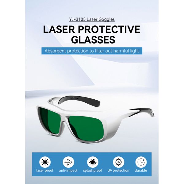 LASER GLASSES Laser safety glasses laser protect glasses 590-690nm 632nm Yellow Laser Red Laser co2 laser protection glasses laser lenses protect laser laser lenses protect laser laser saftey glasses