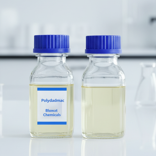 50% High Solid High Viscosity PolyDADMAC DA504 Cationic Polymer for Heavy Load Wastewater Treatment and Sludge Thickening