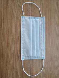 Anti Pollution Surgical Medical Mask Non Woven 3 Ply Disposable Face Mask