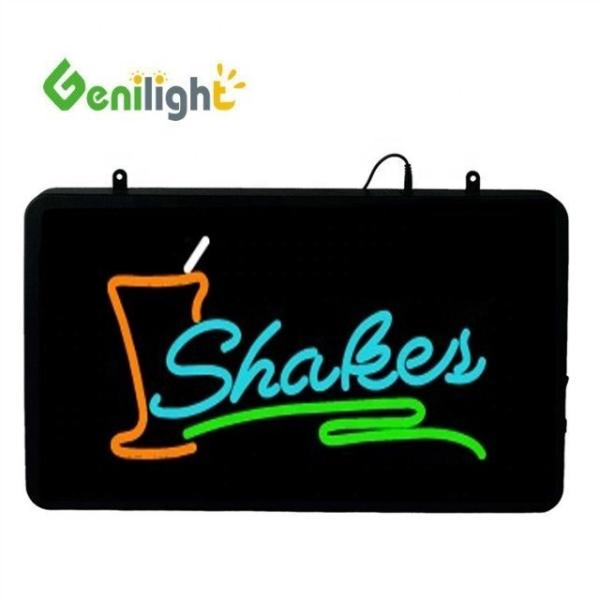 56*33inch Panel Size Genilight LED NEON OPEN Sign Perfect for Indoor Advertising