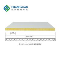 Panneaux de mur en verre de magnésium de sandwich avec la surface de PVC/SMP/PVF