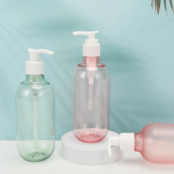 Cosmetics PET Pump Bottle Featuring Screw Cap Sealing Type Suitable for Dispensing Skincare and Haircare Products