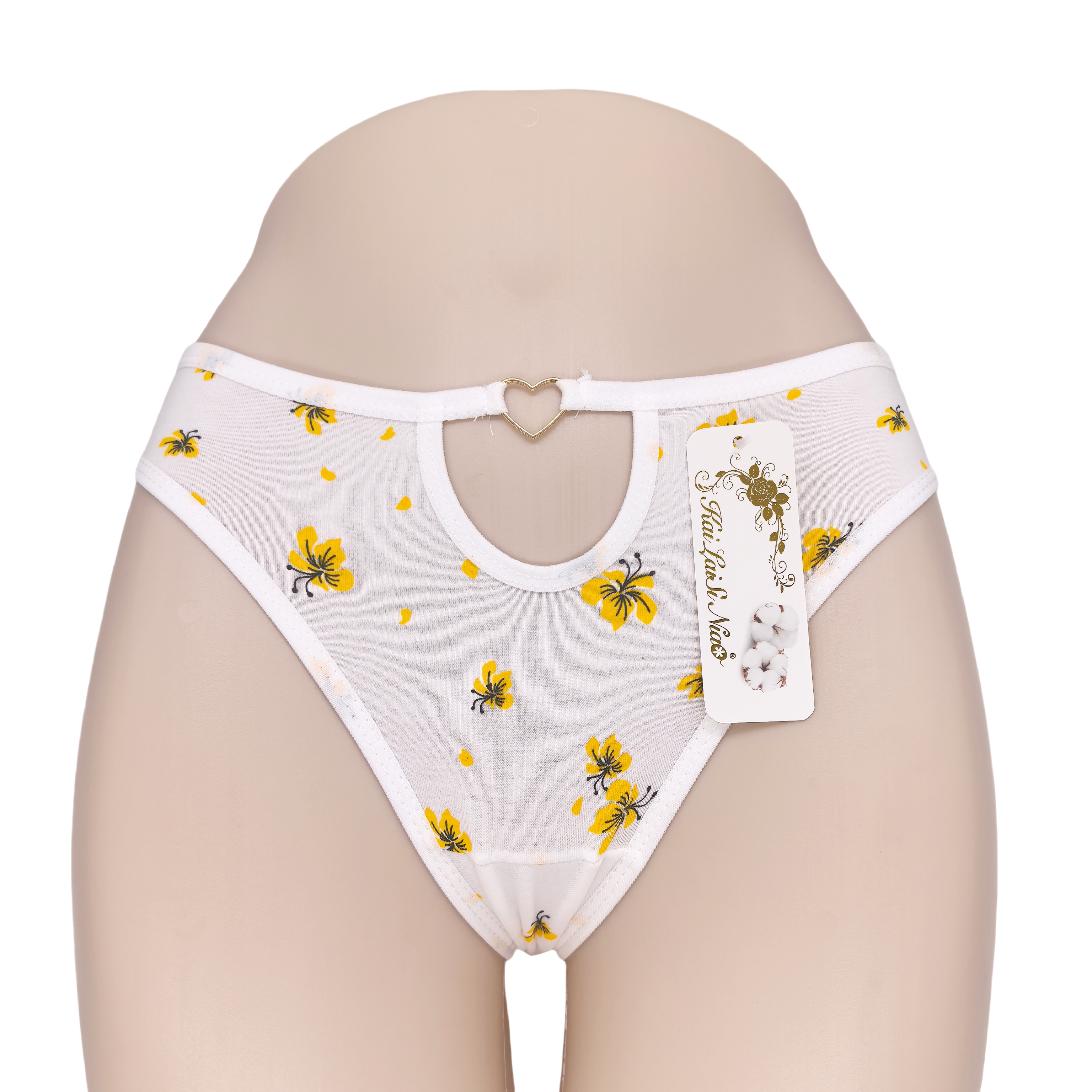 Women Thongs Panties Underwear Cotton High Quality Thongs Women Lingerie 12pcs/dozen Mix Colors Printed Thongs for Women