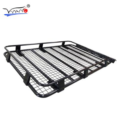 Rain Slot Roof Tray Basket , Steel Roof Rack Cargo Basket E006 Q2 Model