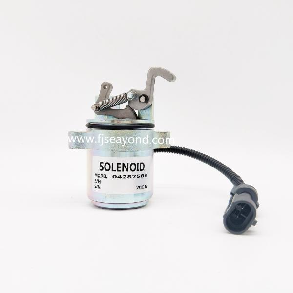 04287583 12V DC Diesel Engine Parts Fuel Shutoff Solenoid For Heavy Equipment For 1011 2011 04287116