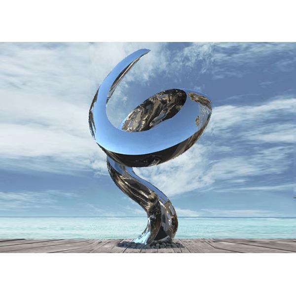 Финиш скульптуры нержавеющей стали облака оригинального дизайна Вангстоне отполированный зеркалом