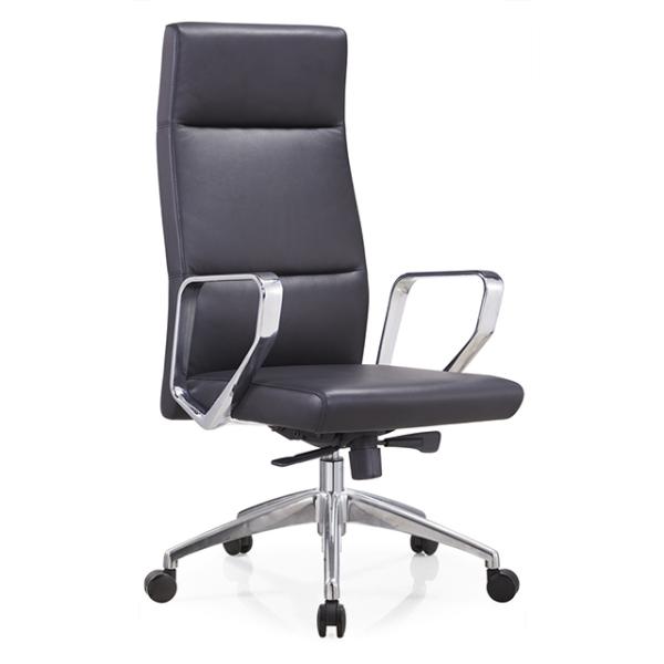 Fashionable Executive Chair, Office Conference Chair, Ergonomic Chair, First-Layer Cowhide Leather Chair, Hotel Computer Chair