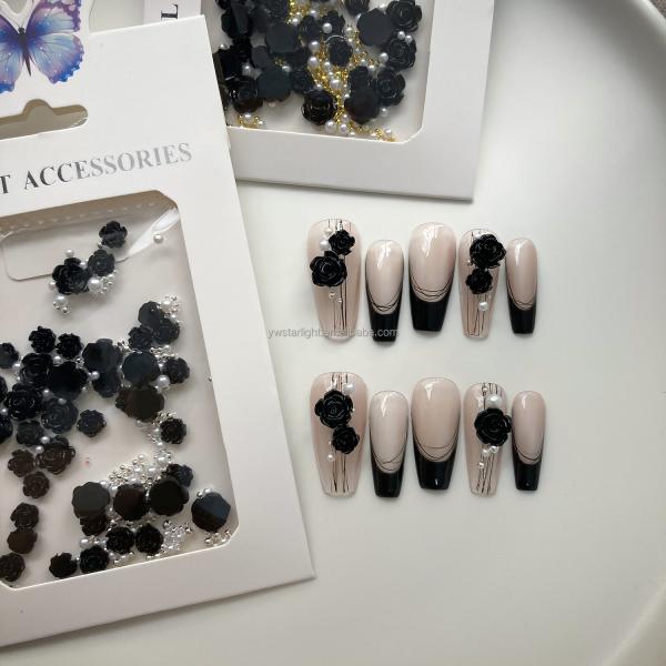 Nail glitters Korean bling super bright Nail polish silver color star heart Sequin summer nail sequins