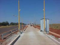 0.5~40km/H de baixa velocidade pesam na medição dinâmica da força do pneu do movimento