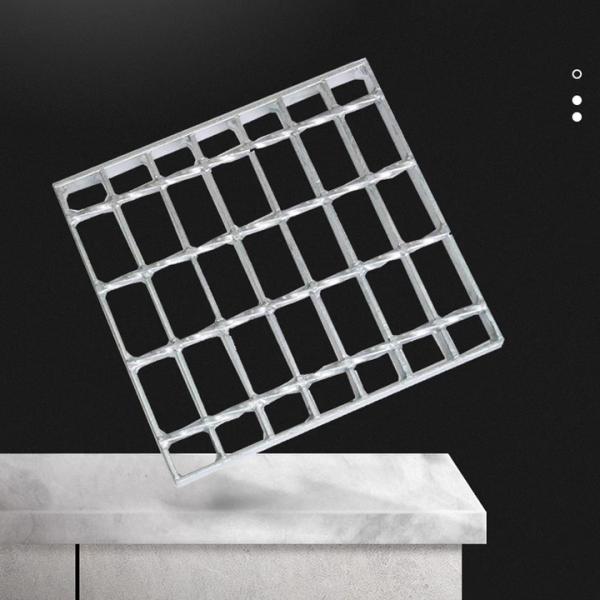 La reja inoxidable de la barra de la barra llana, piso corrosivo anti ralla el acero inoxidable