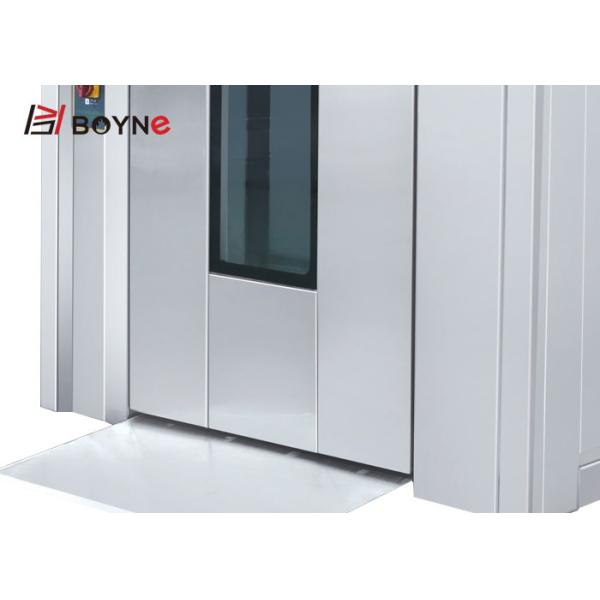 430 Or 304 Stainless Steel Comercial Sixty Four Trays Rotary Oven For Bakery