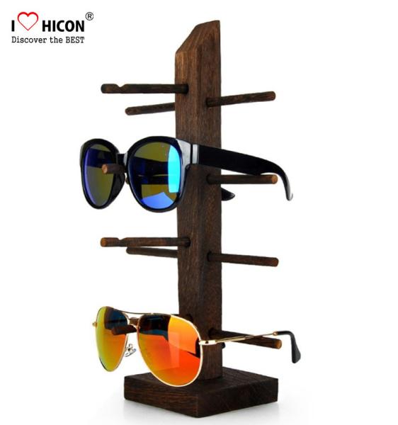 Eyeglass Shop Countertop Commercial Eyewear Display Rods For 5 Pair Of Sunglasses