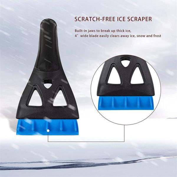 6Inch Extendable Windshield Snow Scraper For Trucks