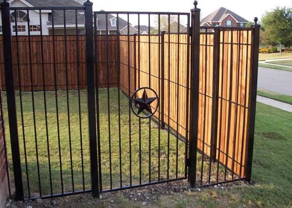 Easy Assembly Steel Tube Q195 Or Q235 Material Fence For Home Garden Farm Protection