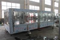 Gravity Plastic Bottle Filling Machine With Shrink Wrapping Equipment  4 in 1