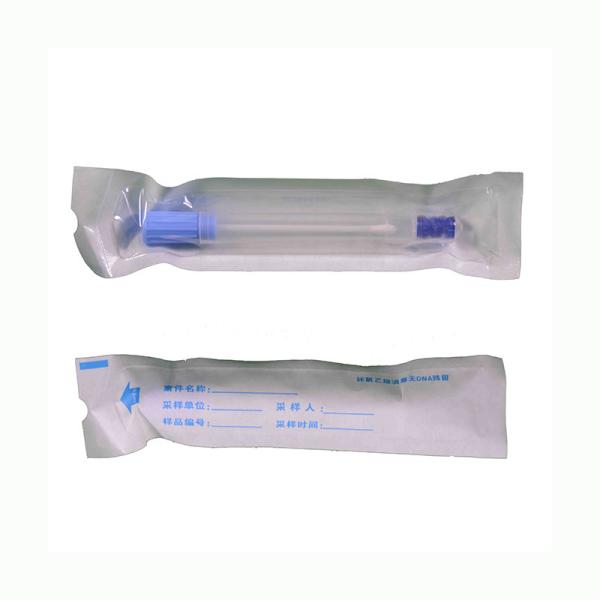 L025 BTMQ-VI Sterile cotton DNA lifting applicator swabs with tube and desiccant