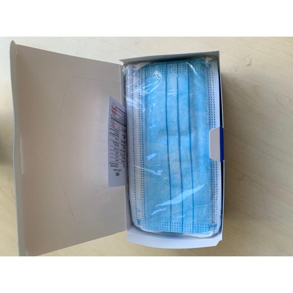 3 Ply Disposable Nonwoven Face Mask For Room Cleaning