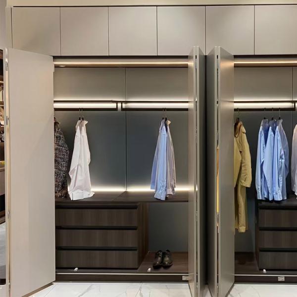 Modern Furniture Cabinets Clothes Closet Walk In Glass Wardrobe Bedroom Closet