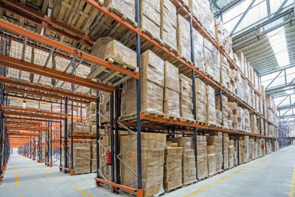 Cold - Rolled Steel Q235 Industrial Storage Rack Systems  With 1 Year Warranty