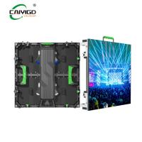 Publicidad al aire libre Alquiler de escenario pantalla de LED 500x500 Panel de pared de vídeo LED p3.91