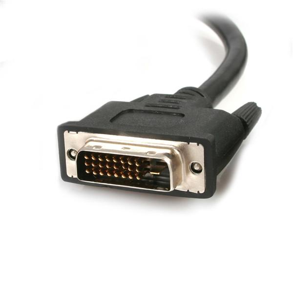 6 ft DVI-I Male to DVI-D Male and HD15 VGA Male Video Splitter Cable