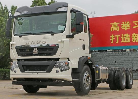 White Color SINOTRUK HOWO 6X4 Heavy Cargo Truck 290HP HF7 / HF9 Front Axles 40Ton