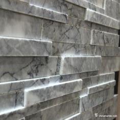 Natural Flat Face Customized Marble Stone Wall Cladding