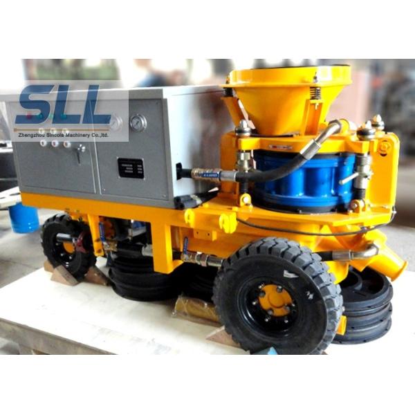 Easy Operation Dry Shotcrete Machine / Wet Shotcrete Equipment For Construction