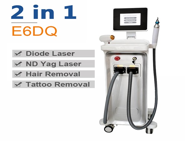 Вертикальное удаление волос машины лазера Nd Yag все удаление татуировки цвета