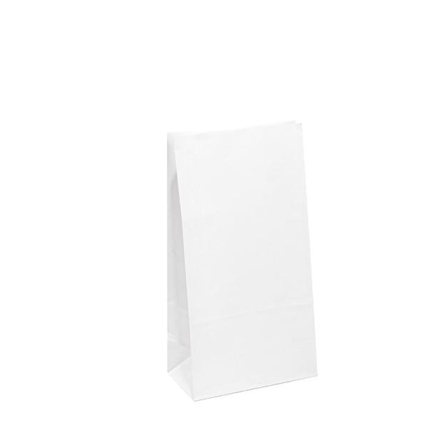 Brown White Customized Biodegradable Kraft Paper Bags For Bakery Goods