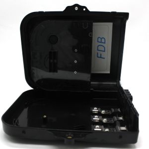 Коробка распределения оптического волокна 8 портов, на открытом воздухе стена установленная коробка FTTH с переходником