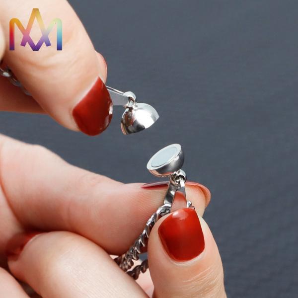 Ожерелья пар не аллергического никеля свободные магнитные